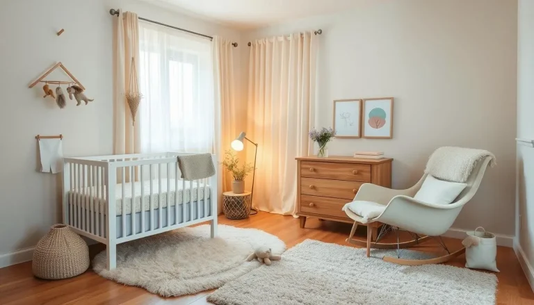Decoração de quarto de bebê