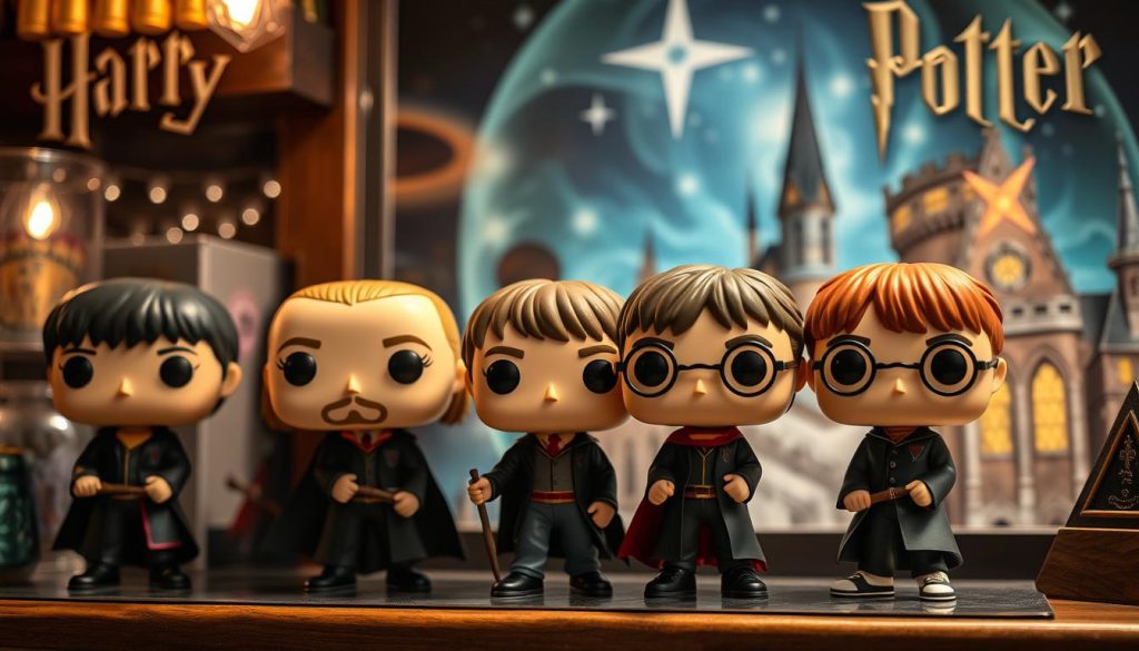 miniaturas harry potter decoração