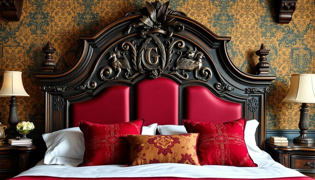 móveis decoração grifinória harry potter
