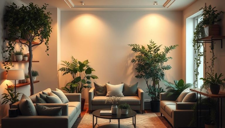 Como decorar a sala com plantas artificiais: beleza sem manutenção