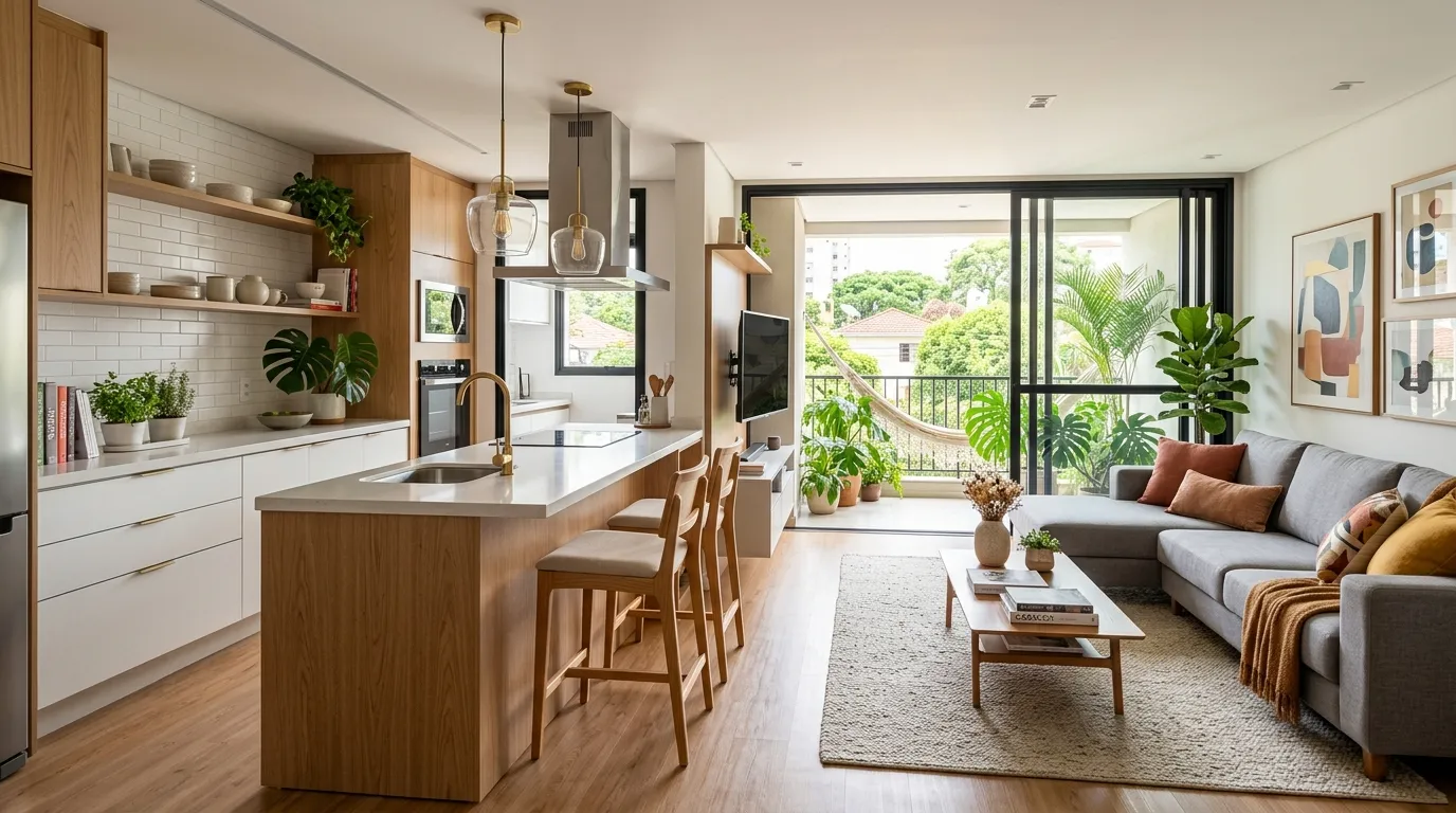 Decoração para Cozinha Americana: Dicas para Integrar Ambientes