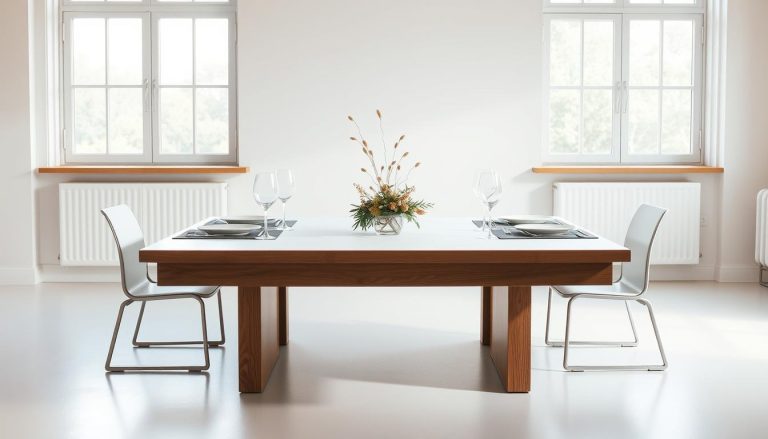 mesa posta de jantar simples