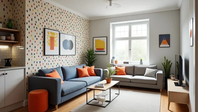 Reforma de apartamento alugado com soluções temporárias, decoração moderna e personalizada sem danos nas paredes e pisos