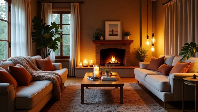 Como decorar sala de casa ou apartamento para o inverno