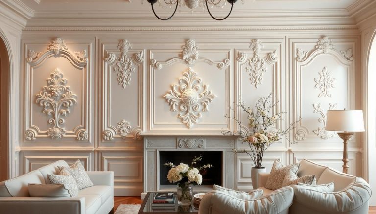 decoração de gesso para sala