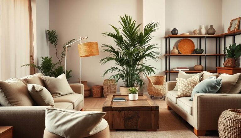 decoração sustentável casa pequena