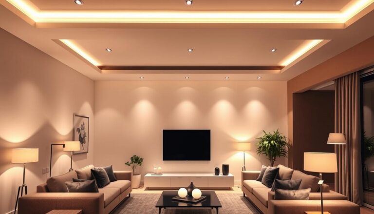 lâmpadas inteligentes decoração ambiente