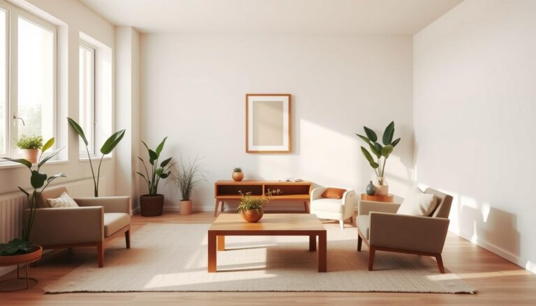 minimalismo consciente para casa pequena