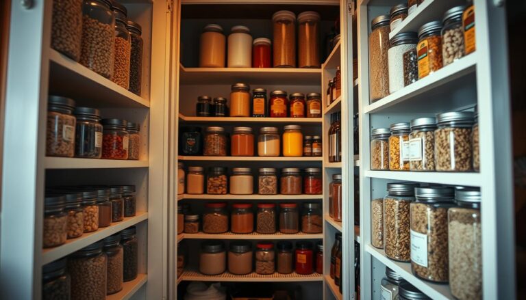 organizar despensa de cozinha pequena