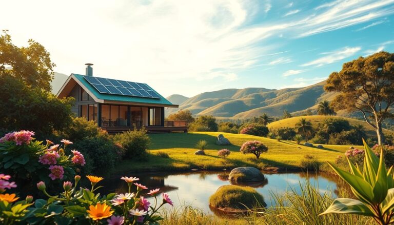 projeto de casa sustentável