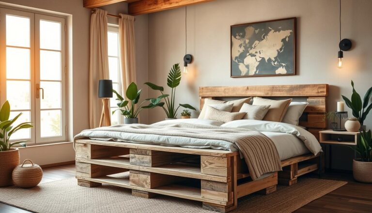 Pallet como Base de Cama