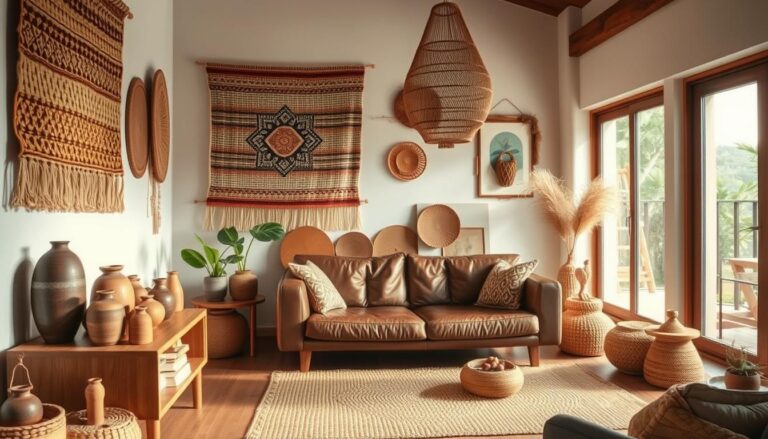 decoração artesanal para sala