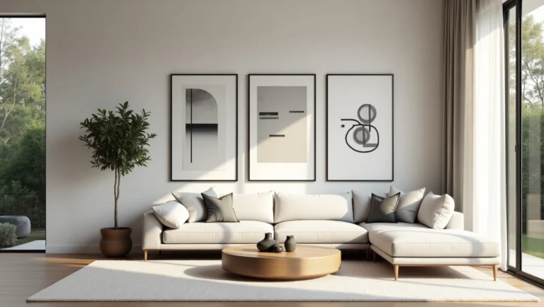 6 Estilos de Quadros Minimalistas que São Tendência na Decoração Atual