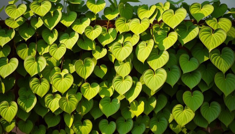 plantas com folha de coração