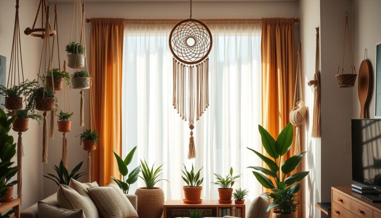 Decoração com macramê