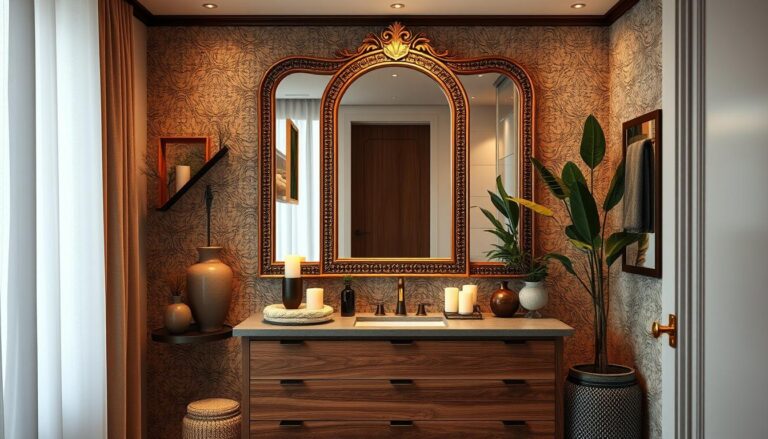 Decoração de lavabo