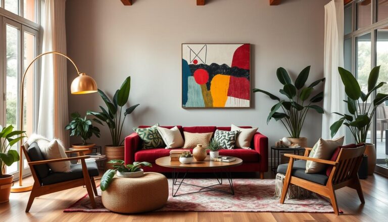 Decoração estilo eclético