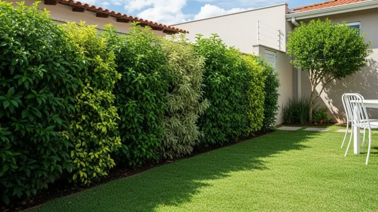Plantas Criam Barreira Natural em 3 Meses