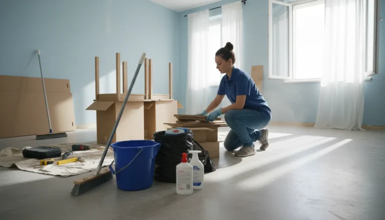 Como fazer uma limpeza pós obra