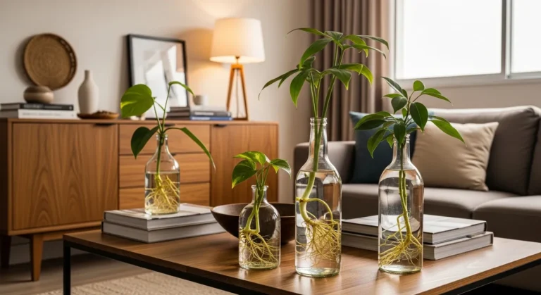 Cuidados básicos com plantas cultivadas na água