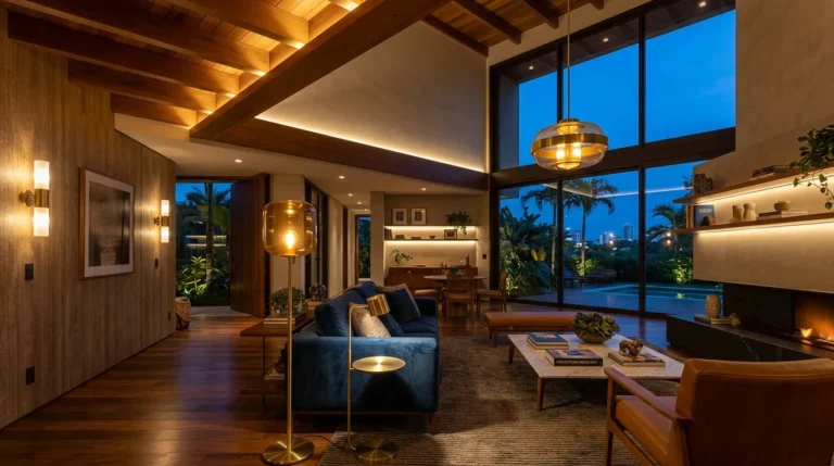 Luzes escondidas: o segredo de iluminação que faz qualquer sala parecer de luxo