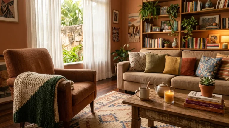 tendência de decoração cocooning