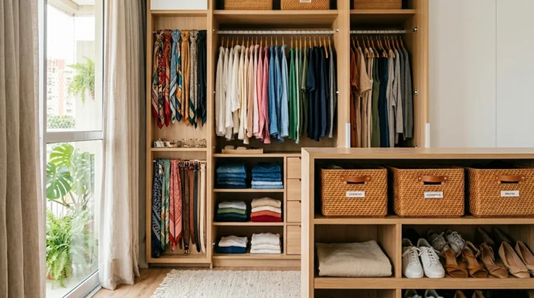 Como organizar um guarda-roupa